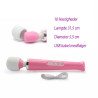 Body Spa Opladelig Magic Wand Vibrator