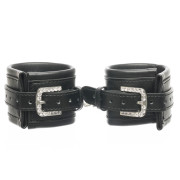 Læder Håndledslænger med Rhinsten