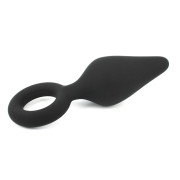 Silikone Buttplug med Ring