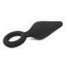 Silikone Buttplug med Ring