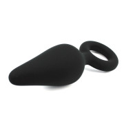 Silikone Buttplug med Ring