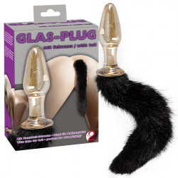 You2Toys Glas Buttplug med Hale