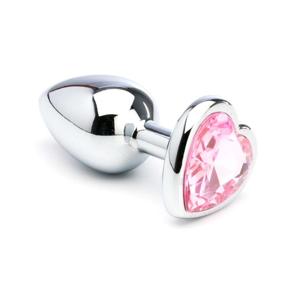 Metal Buttplug med Hjertesten