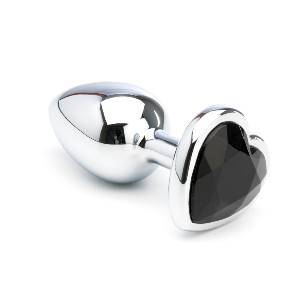 Metal Buttplug med Hjertesten