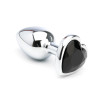 Metal Buttplug med Hjertesten