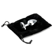 Metal Buttplug med Hjertesten