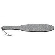 Zorba Læder Paddel Sort med Slut Skrift