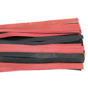 Zorba Lammelæder pisk Ultra Sort