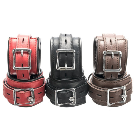 Zorba Læder Håndleds Manchetter