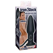 You2Toys True Black Oppustelig Buttplug med Vibrator