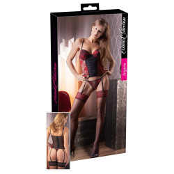 Cottelli Blonde Corsage Rød