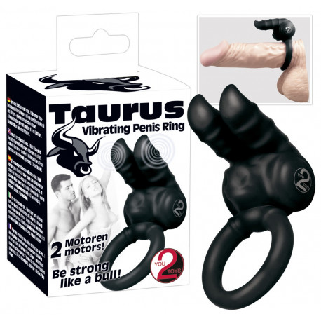 You2Toys Taurus Penisring med Vibrator