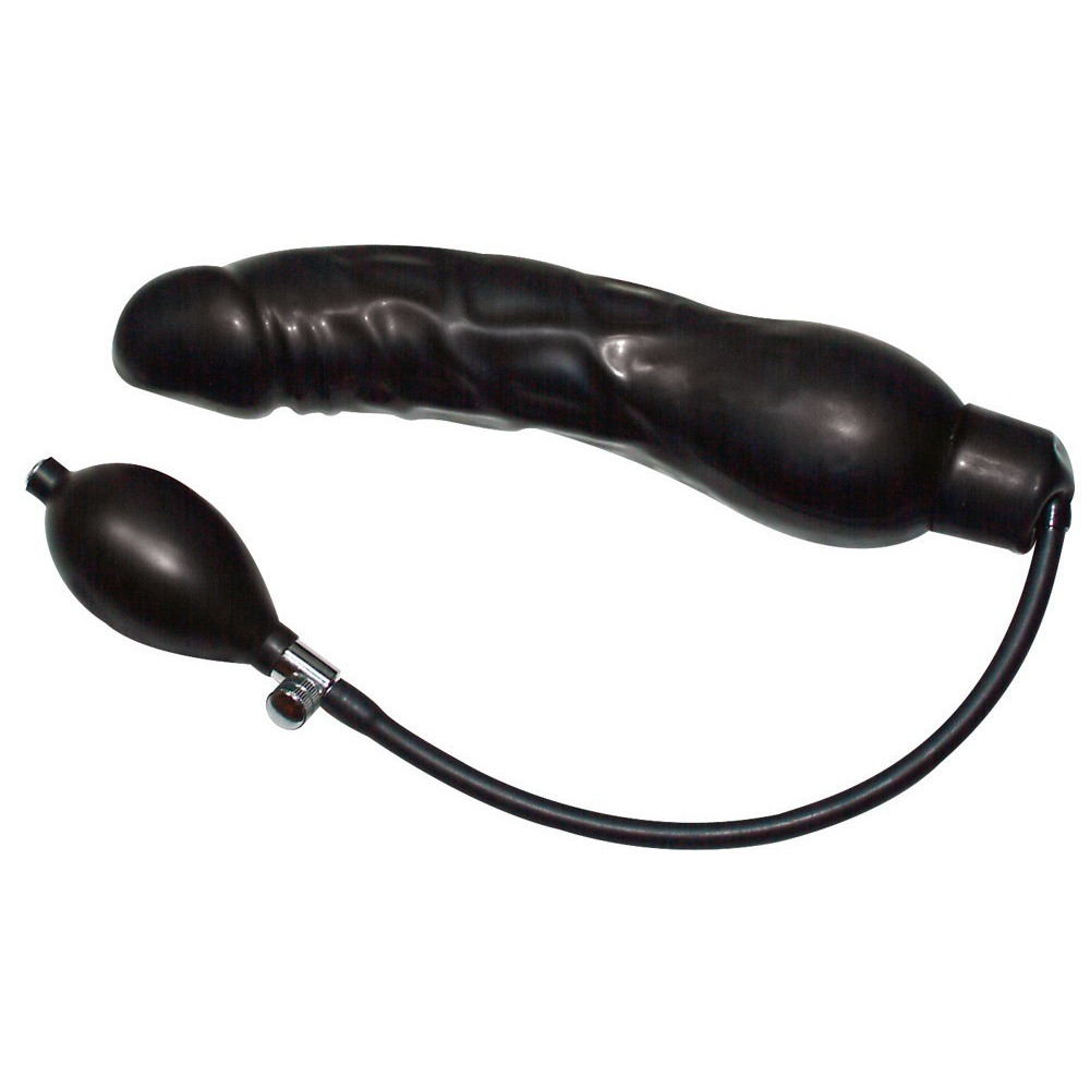 You2Toys Black Latex Balloon Oppustelig Dildo