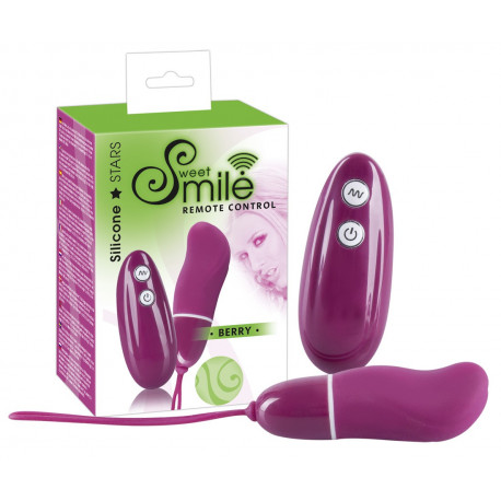 Sweet Smile Berry Fjernstyret Vibrator Æg