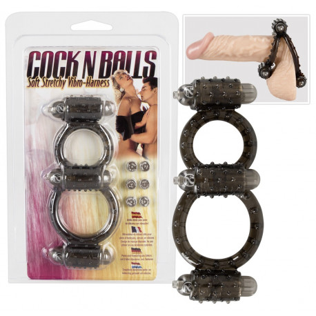 Seven Creations Cock N Balls Vibro-Harness Seven Creations Cock N Balls Vibro-Harness