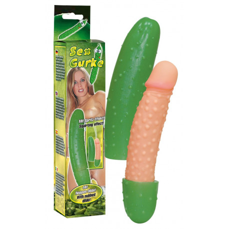 Sex Cucumber Snyde Agurk med Penis