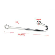 Analkrog i Metal med En Kugle