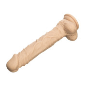 Sin Lang Silikone Dildo med Sugekop