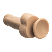 Sin Lang Silikone Dildo med Sugekop
