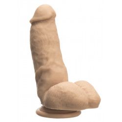Sin Tyk Silikone Dildo med Sugekop Sin Tyk Silikone Dildo med Sugekop