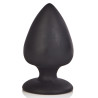 Black Velvets Extra Stor Buttplug med Sugekop