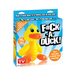 Duzzy Duck Fræk Oppustelig Gul Bolle And