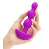 B-Vibe Triplet Anal Beads Vibrerende Analkugler