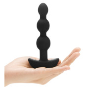 B-Vibe Triplet Anal Beads Vibrerende Analkugler