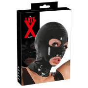 Late X Latex Maske med Øjen- og Mundåbning
