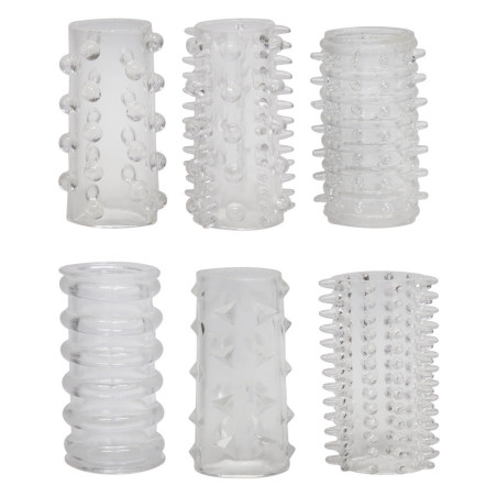 Seks Stretchy Penis Manchetter Sæt