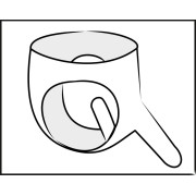 Late X Latex Trusse med Dobbelt Strapon Dildo