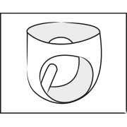 Late X Latex Trusser med Anal Dildo Mænd