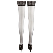 Cottelli Selvsiddende Strømper med Silikone Blondekant