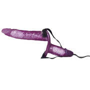 You2Toys Vibrating Strap On Duo med Fjernbetjening
