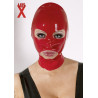 Late X Latex Maske med Øjen- og Mundåbning