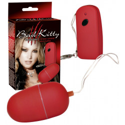 Bad Kitty Vibrator Æg med Trådløs Fjernbetjening Bad Kitty Vibrator Æg med Trådløs Fjernbetjening