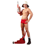 Svenjoyment Røde Brandmands Pants