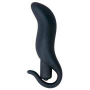 Black Velvets Silikone Buttplug med Vibrator