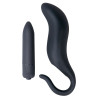 Black Velvets Silikone Buttplug med Vibrator