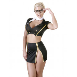 Cottelli Stewardesse Top og Skørt Kostume Cottelli Stewardesse Top og Skørt Kostume