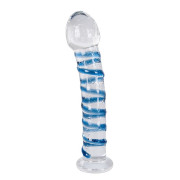You2Toys Arts Clair Rillet Glas Dildo