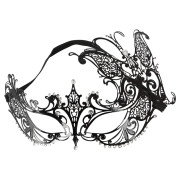 Cottelli Metal Maske med Rhinsten