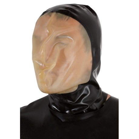 Late X Vakuum Latex Maske med Åndehul