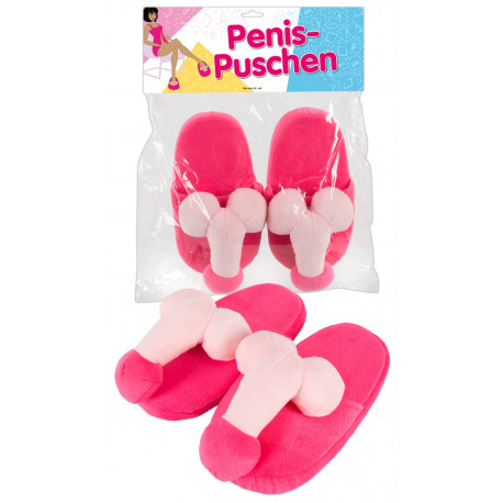 Plys Hjemmesko Penis Pink 