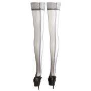 Cottelli Selvsiddende Strømper med Blondekant