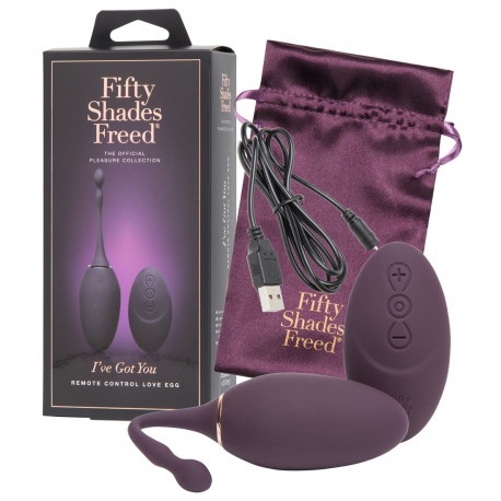 Fifty Shades Freed I've Got You Fjernstyret Vibrator Æg