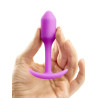B-Vibe Snug Plug Buttplug med Vægt