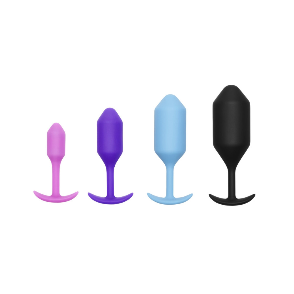 B-Vibe Snug Plug Buttplug med Vægt
