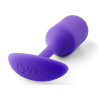 B-Vibe Snug Plug Buttplug med Vægt