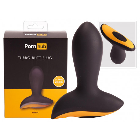 Pornhub Turbo Butt Plug Genopladelig